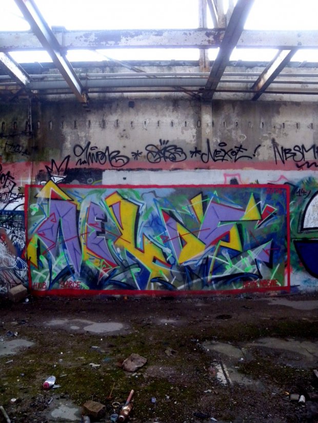 Graffiti Wall - Photo by barbara - nexoe, nbswe