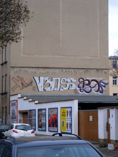 Graffiti Bombing - Photo by barbara - xl, boss, bof