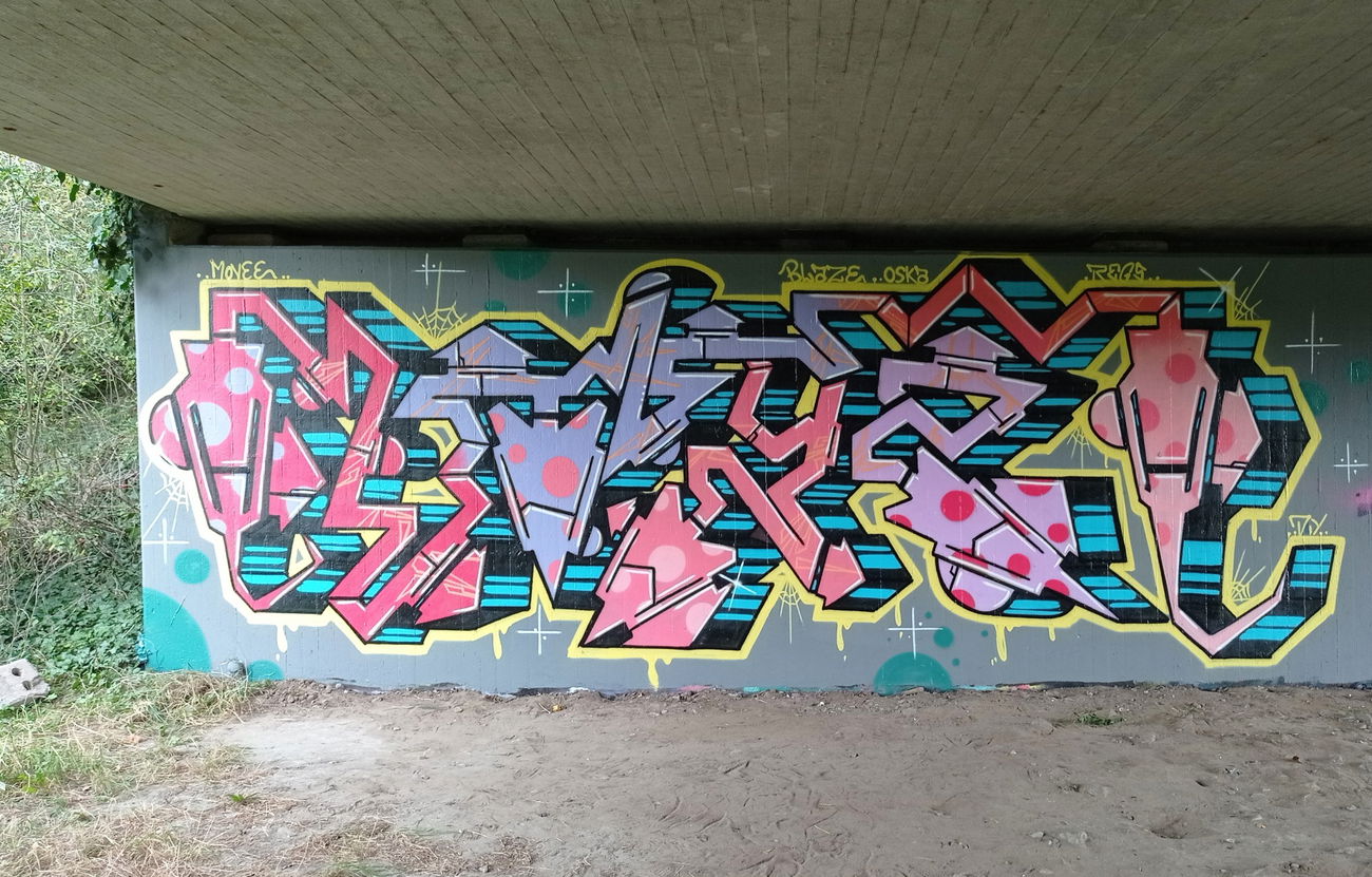 Graffiti Wall - Photo by bares79 - typ, regscrew, mdtk (2021)