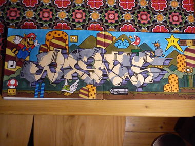 Graffiti Sketch - Photo by bares79 - bares (2014)