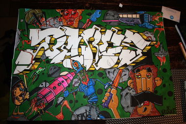 Graffiti Sketch - Photo by bares79 - bares (2013)