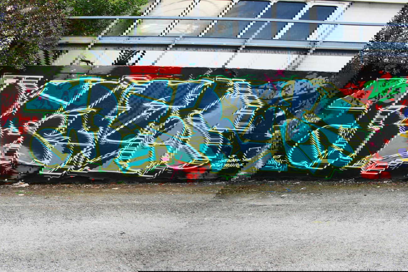 Graffiti Wall - Photo by bares79 - adf, // (2014)