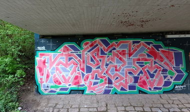 Graffiti Wall - Photo by bares79 - typ, regscrew, mdtk (2021)