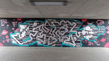 Graffiti Wall - Photo by bares79 - typ, regscrew, mdtk (2021)
