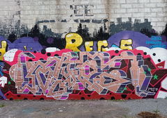 Graffiti Wall - Photo by bares79 - typ, regscrew, mdtk (2021)