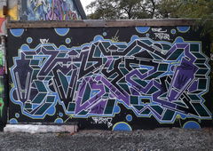 Graffiti Wall - Photo by bares79 - typ, regscrew, mdtk (2021)