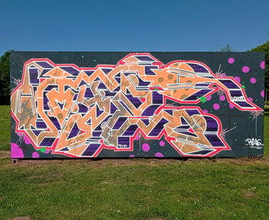 Graffiti Wall - Photo by bares79 - typ, regscrew, mdtk (2021)