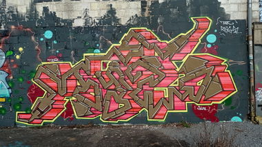 Graffiti Wall - Photo by bares79 - typ, regscrew, mdtk (2021)