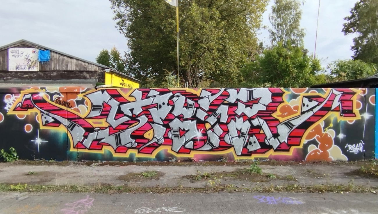 Graffiti Wall in Dortmund - Photo by bares79 - typ, regscrew, mdtkcrew (2023)