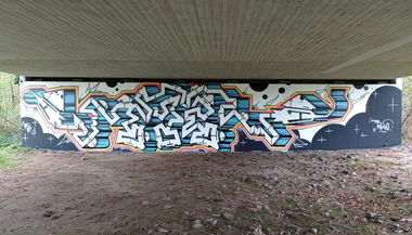 Graffiti Wall - Photo by bares79 - typ, regscrew, mdtk (2021)