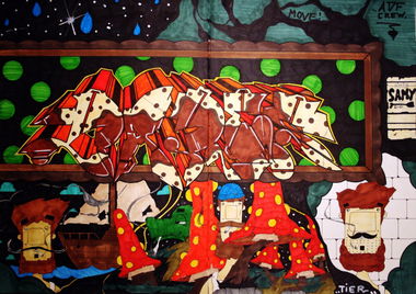 Graffiti Sketch - Photo by bares79 - dedicated, to, SAMY (2014)