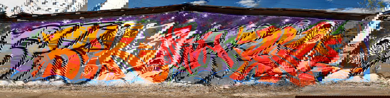 Graffiti Wall in Yakutsk - Photo by barra_wudja - ostrog_underground (2013)