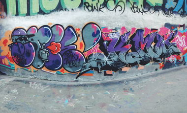 Graffiti Wall in Moscow - Photo by barra_wudja - ostrog_underground (2014)