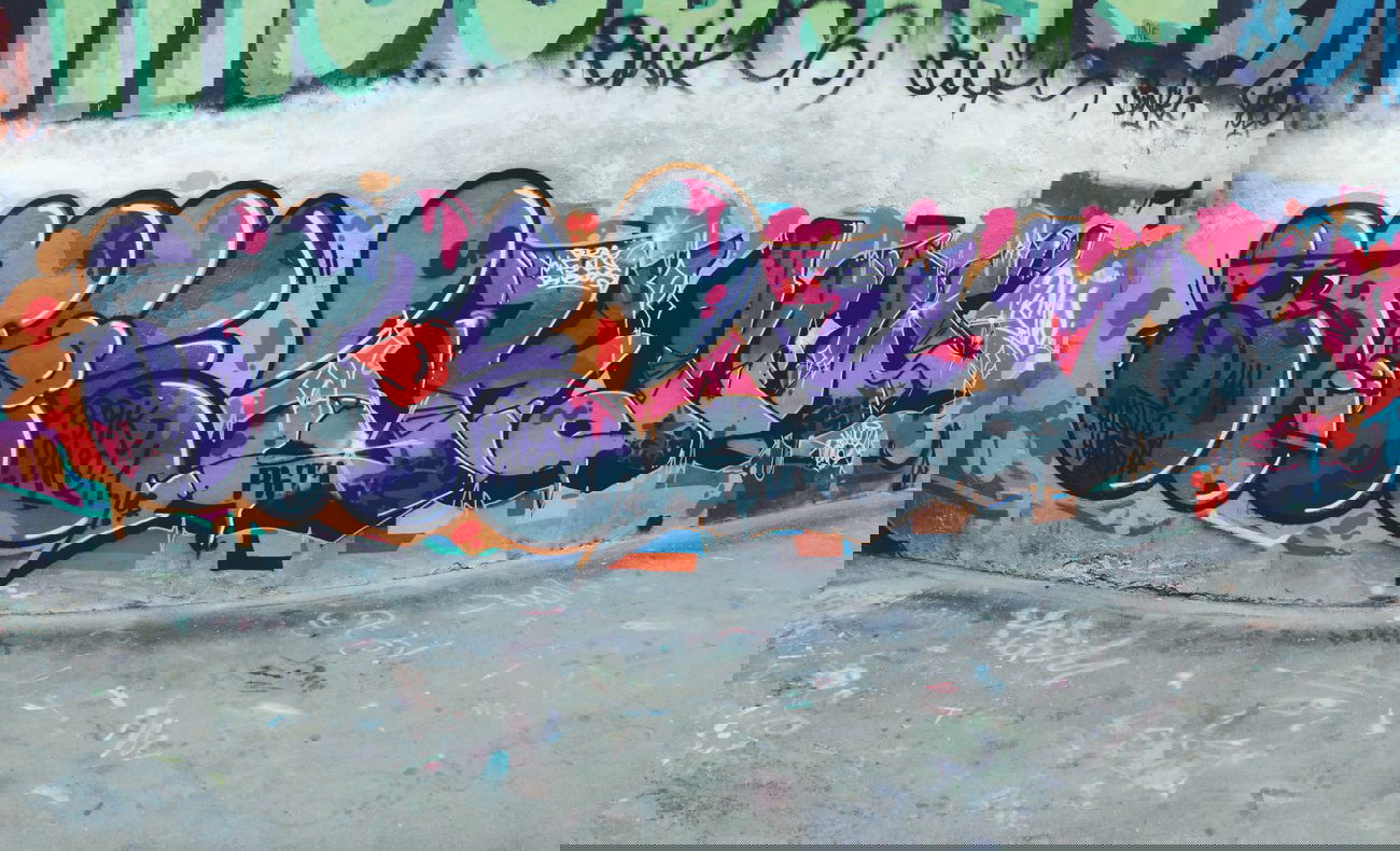 Graffiti Wall in Moscow - Photo by barra_wudja - ostrog_underground (2014)