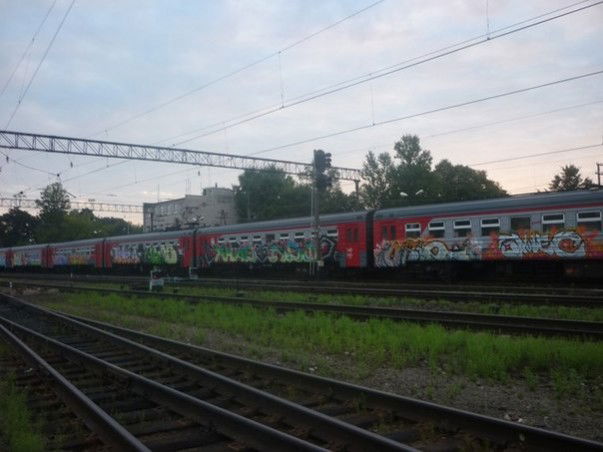 Graffiti Train - Photo by bart