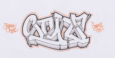 Graffiti Wall - Photo by battlecattle