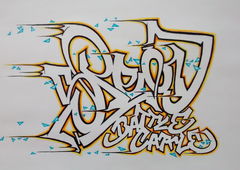 Graffiti Wall - Photo by battlecattle