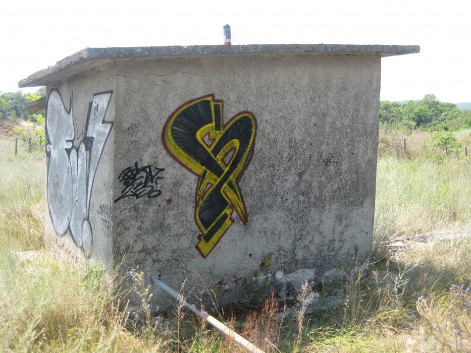 Graffiti Bombing in Radevtsi - Photo by baw23