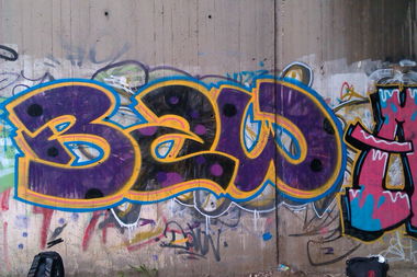Graffiti Bombing - Photo by baw23
