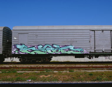 Graffiti Train - Photo by bd1 - bad, bad1, feks