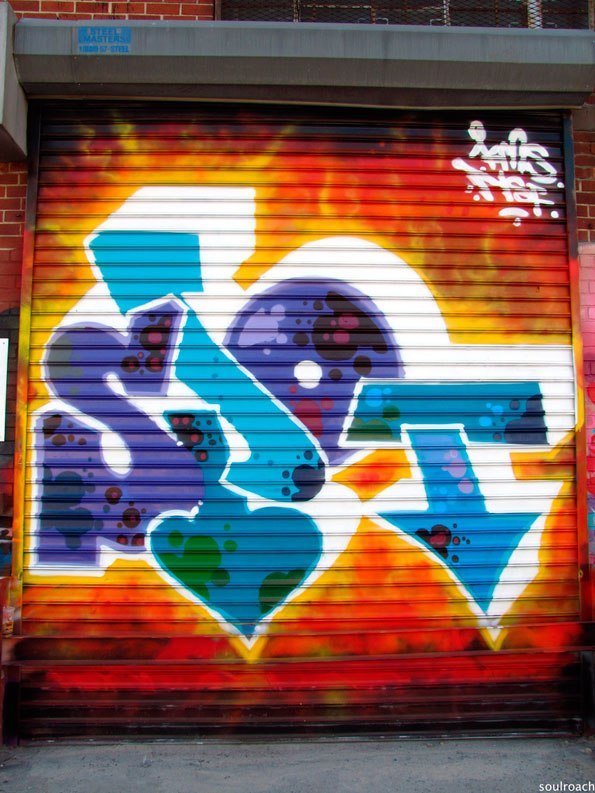 Graffiti Bombing - Photo by beatz1