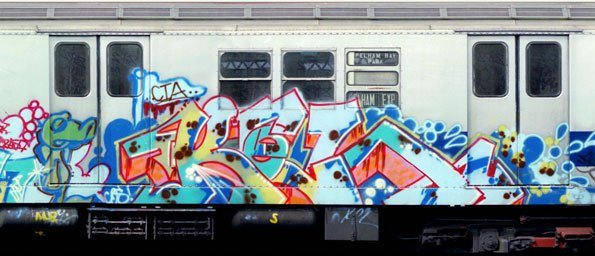 Graffiti Train - Photo by beatz1