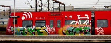 Graffiti Train - Photo by beatz1