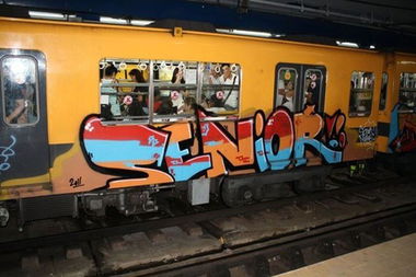 Graffiti Train - Photo by beatz1