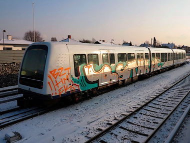Graffiti Train - Photo by beatz1
