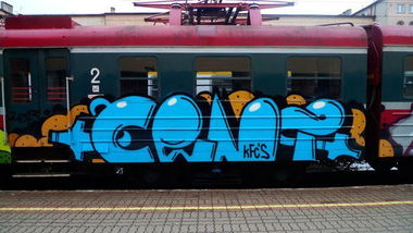 Graffiti Train - Photo by beatz1