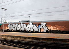 Graffiti Train - Photo by beatz1