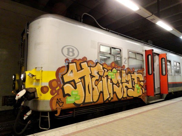 Graffiti Train - Photo by beatz1