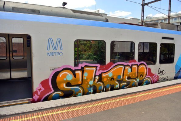 Graffiti Train - Photo by beatz1