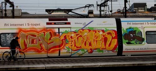 Graffiti Train - Photo by beatz1