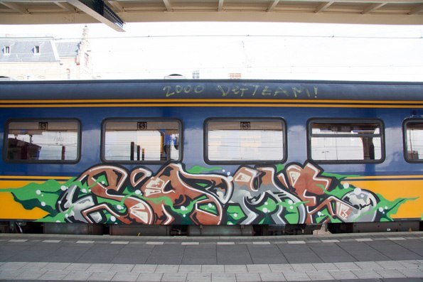 Graffiti Train - Photo by beatz1