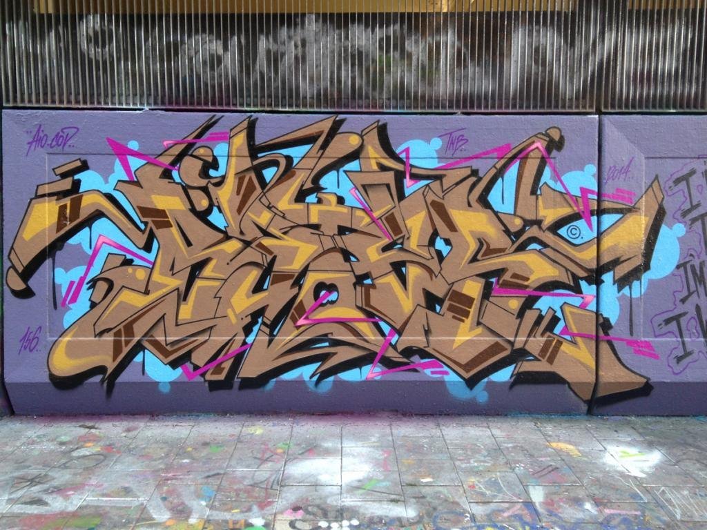 Graffiti Wall - Photo by beatz1