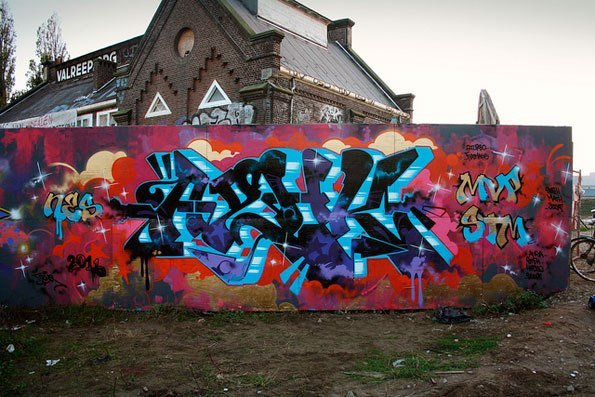 Graffiti Wall - Photo by beatz1