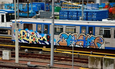 Graffiti Train - Photo by beatz1