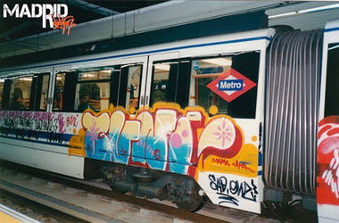 Graffiti Train - Photo by beatz1