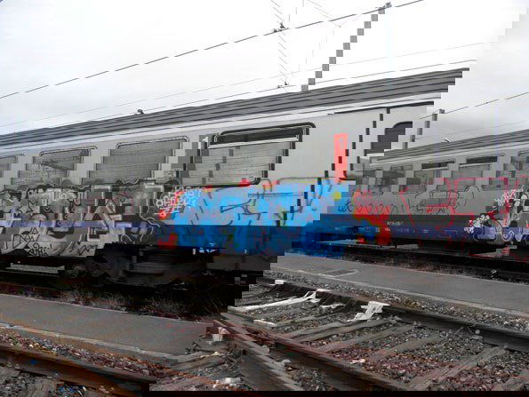 Graffiti Train - Photo by beatz1