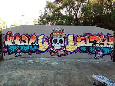 Graffiti Wall - Photo by beatz1