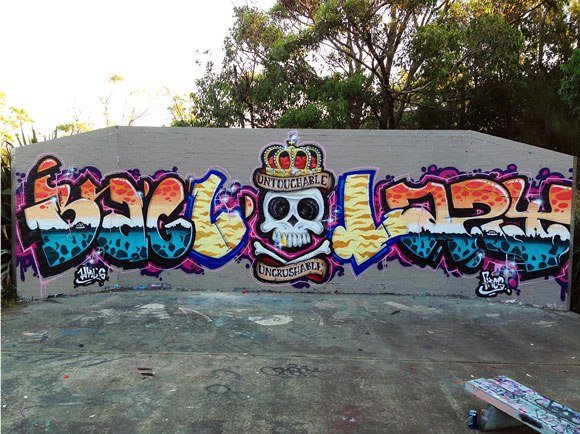 Graffiti Wall - Photo by beatz1