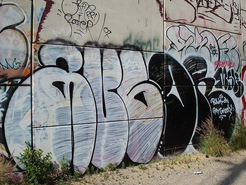 Graffiti Bombing - Photo by beatz1