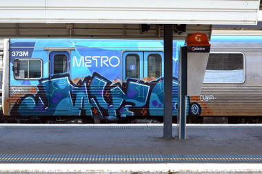 Graffiti Train - Photo by beatz1