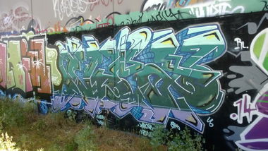 Graffiti Wall - Photo by beatz1