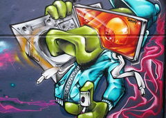 Graffiti Wall - Photo by beatz1