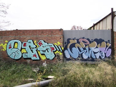 Graffiti Bombing - Photo by beatz1