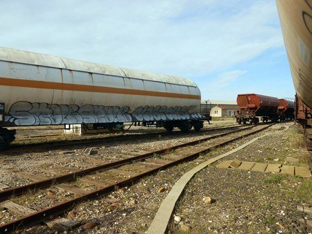 Graffiti Train - Photo by beatz1