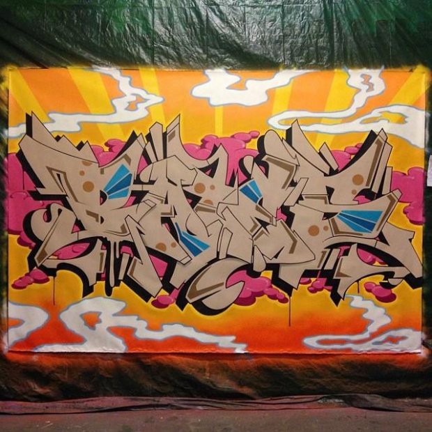 Graffiti Wall - Photo by beatz1