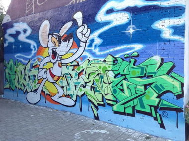 Graffiti Wall - Photo by beatz1